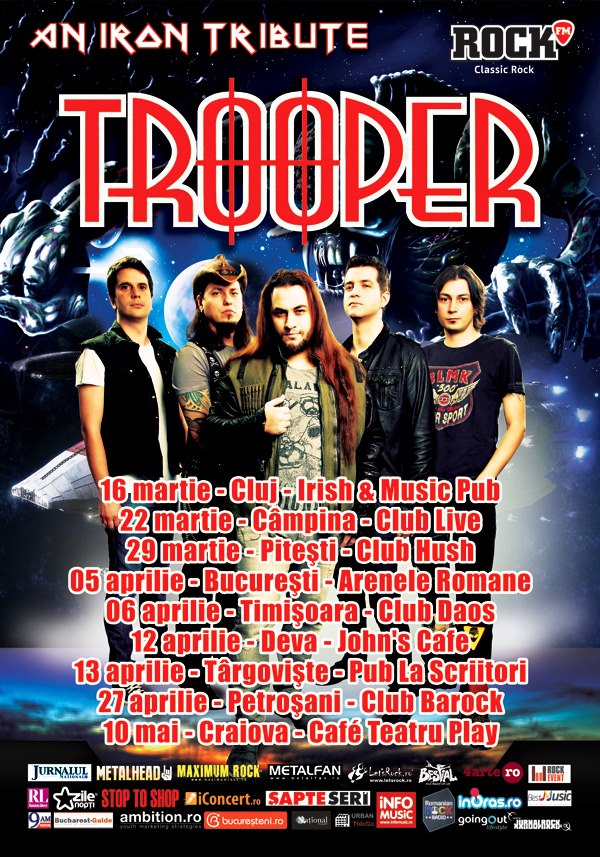 Trooper anunta turneul „An Iron Tribute”